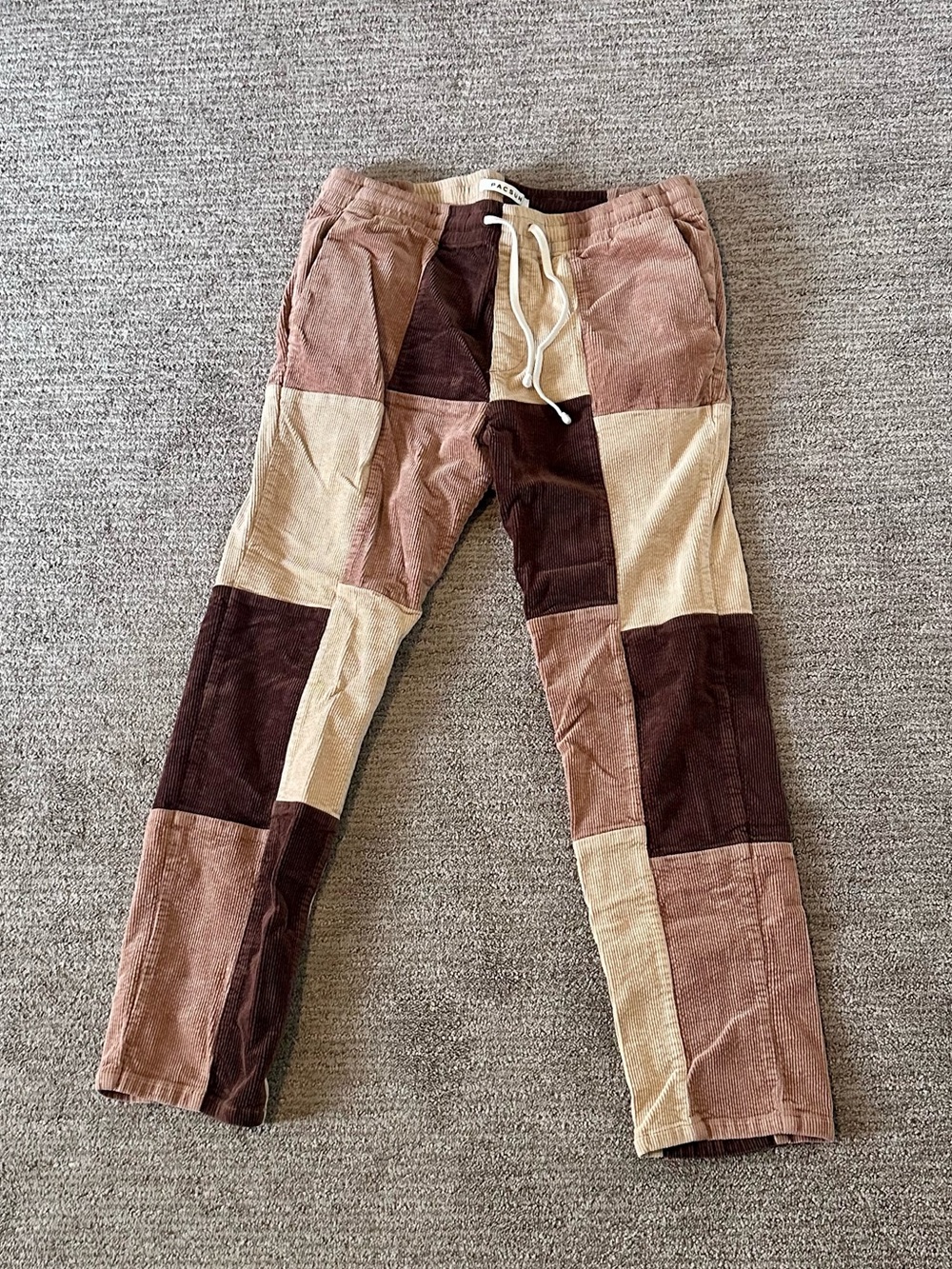 Pacsun Patchwork Pants - size Medium Slim